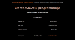 Desktop Screenshot of mathprogramming-intro.org